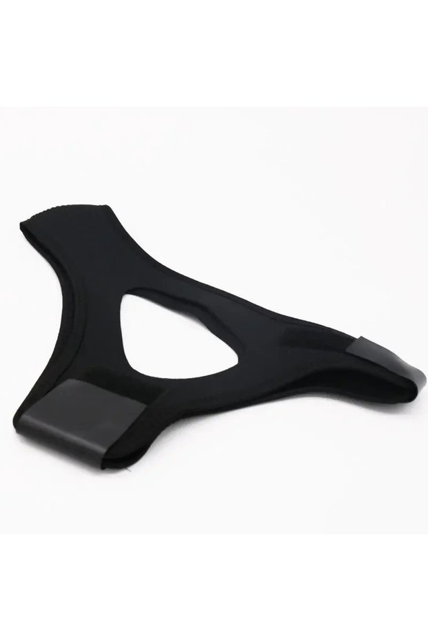 Black Anti-snoring Band Open Mouth Breathing Corrective Anti-snoring Chin Rest Sleep Open Mouth Rest