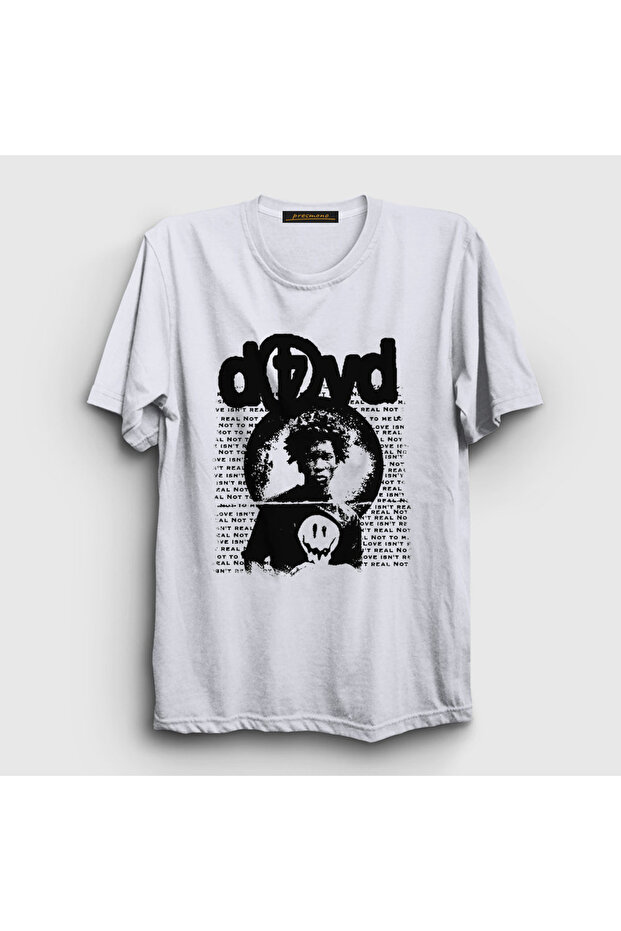 Unisex White Love Music D4Vd T-Shirt 550308Tt