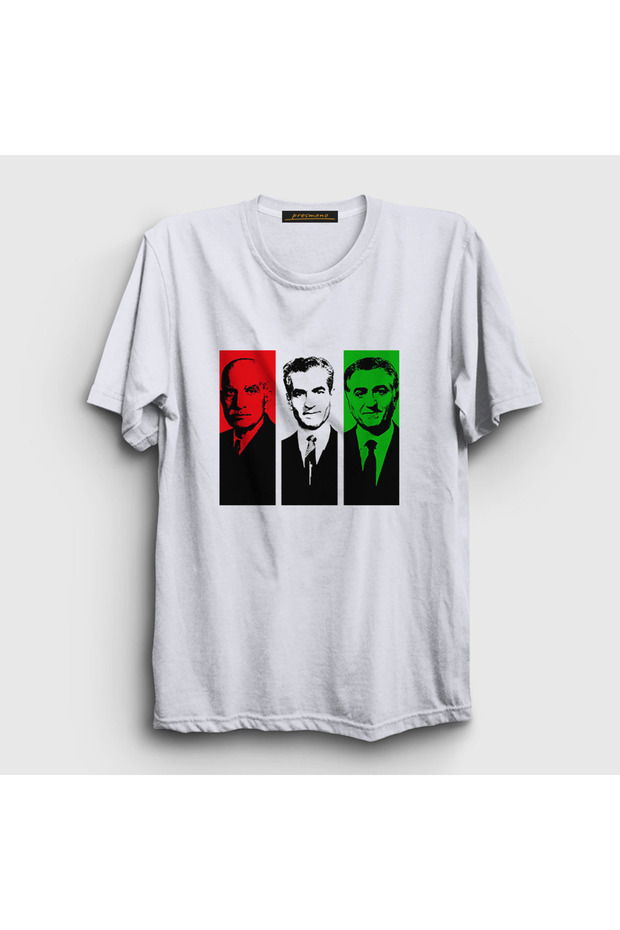 Unisex White Pahlavi Kings of Iran Iran T-Shirt 593767Tt