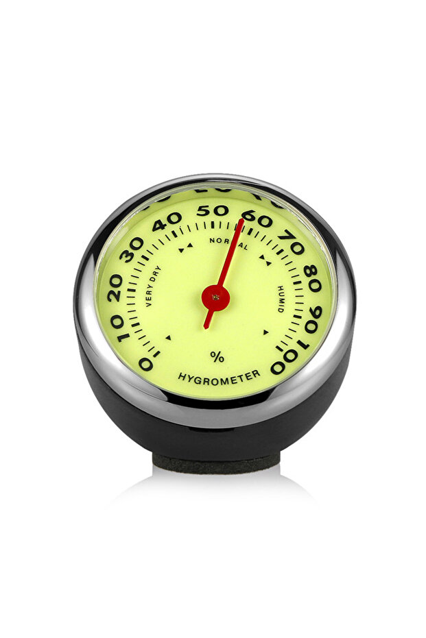 Hygrometer Luminous Clock Thermometer Hygrometer Automobile Car Dashboard Decoration Ornaments Autom