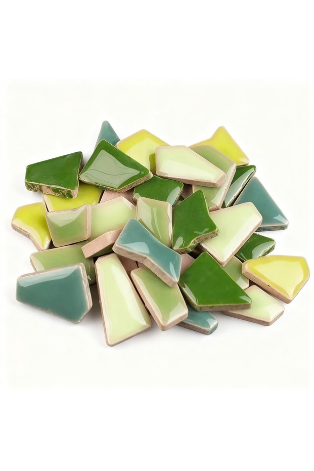 100g Type2 100g Porcelain Mosaic Tiles DIY Craft Ceramic Tile Mosaic Making Materials Hobby Pieces B