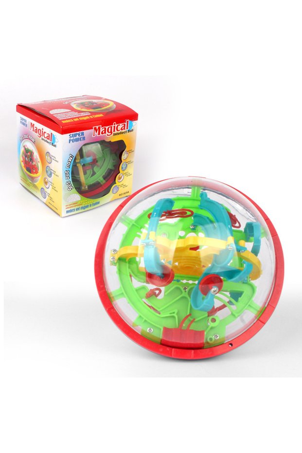 1pcs with box 3D Maze Ball Puzzle Game Intelligence Idea Maze Toys Perplexus Labyrinth IQ Challenge