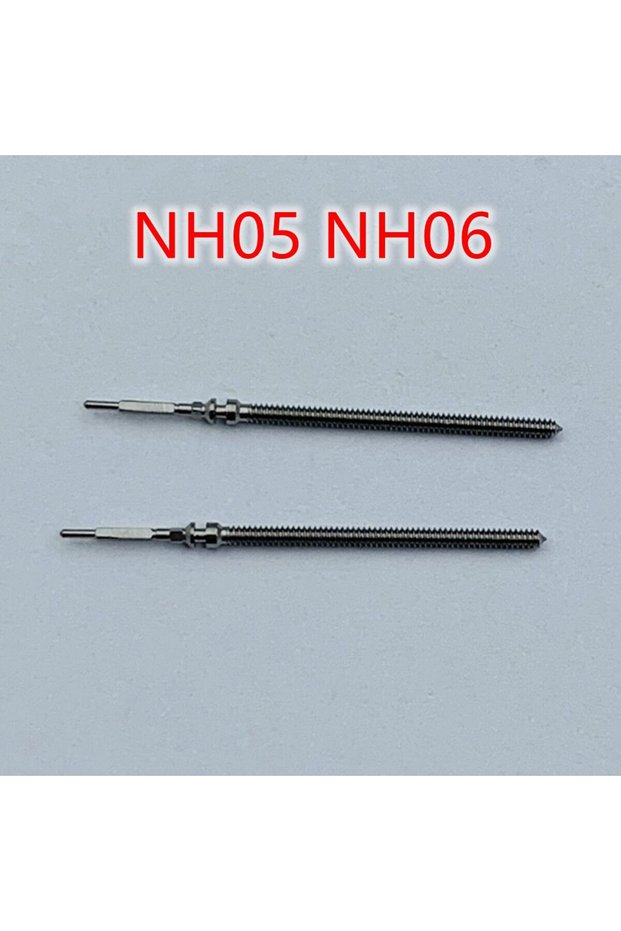 2 PCS Goutent NH05 NH06 Watch Stainless Steel Stem Kit Movement Fit Steel Crown Watch Movement Watch