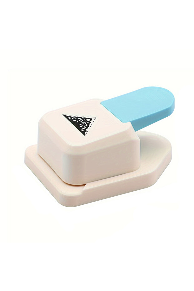 8710 P Craft Corner Punch & Triangular Flower Pattern Corner Punch, Scrapbooking Supplies, Flower Sh