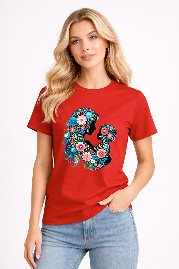 Mother's Day Themed / Super Mama / Regular Cut Women's T-Shirt