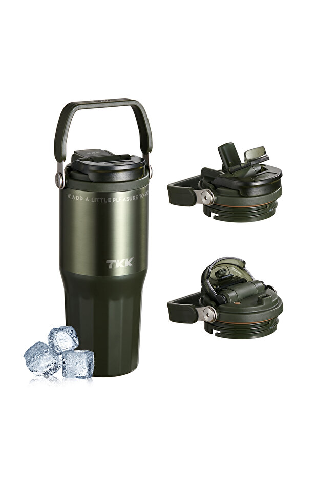 730ml Stainless Steel Water Bottle Keep Temperature for 6 to 12 Hours with Handle