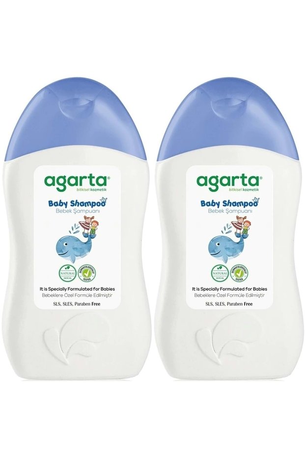 Natural Baby Boy Shampoo for Hair and Body 400 ml (Set of 2)