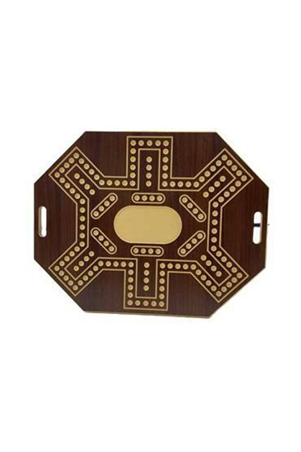 6 Players (Jakaroo) Wooden Hexagonal Table - 1