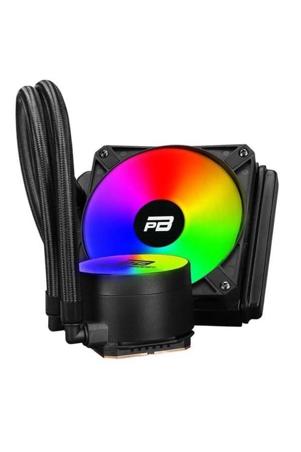 مبرد سائل للمعالج PowerBoost Noble 120 ARGB 120 مم AM5/1700P أسود