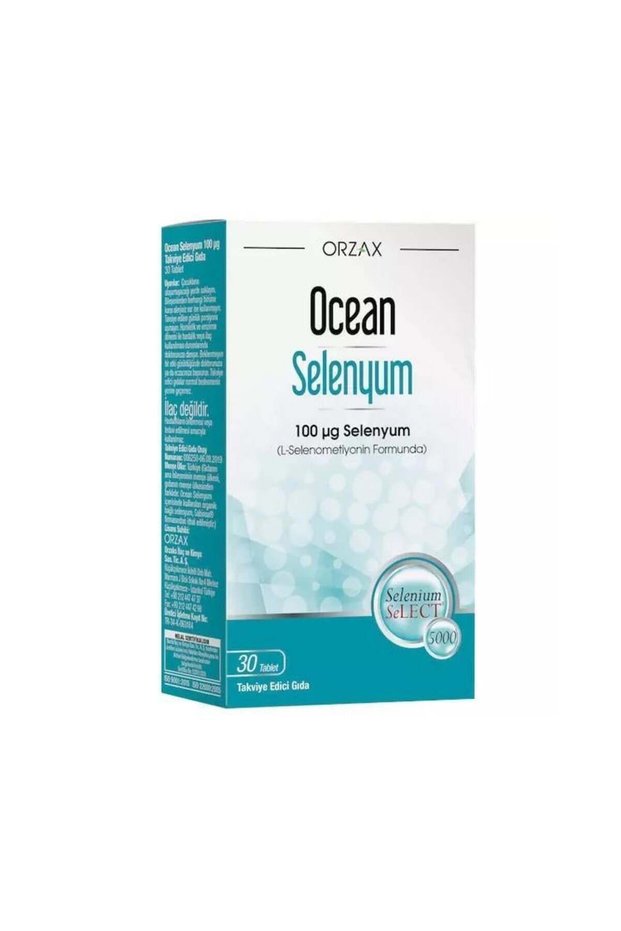 Ocean Selenium 100 Mcg 30 Tablets Selenium Enriched Food Supplement