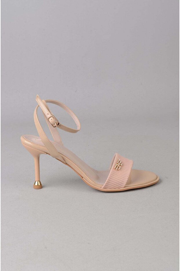 Seç S68 Heelled Women's Shoes (Heel Height: 9cm) Beige