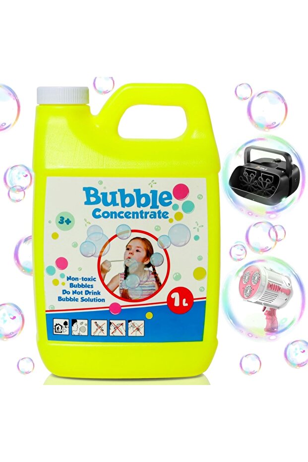 Concentrated liquid solution for soap bubbles, concentration 1:10, 1L - 1