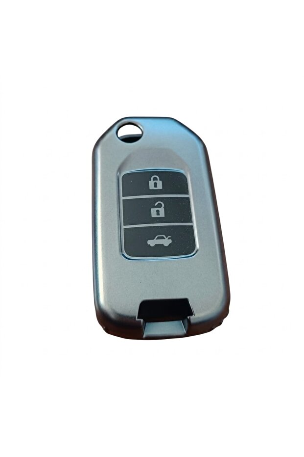 Honda Fc5/H-Rv/C-Rv Compatible Silicone Auto Remote Control Case Gray