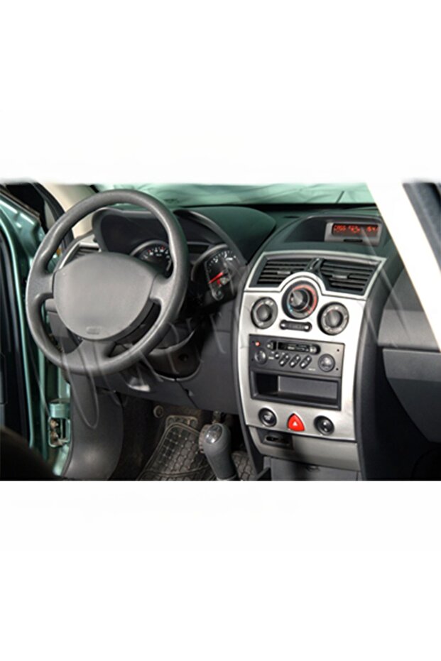 Renault Megane 2 Analog Air Conditioning Console-Torpedo Covering 2003-2009 17 Pieces