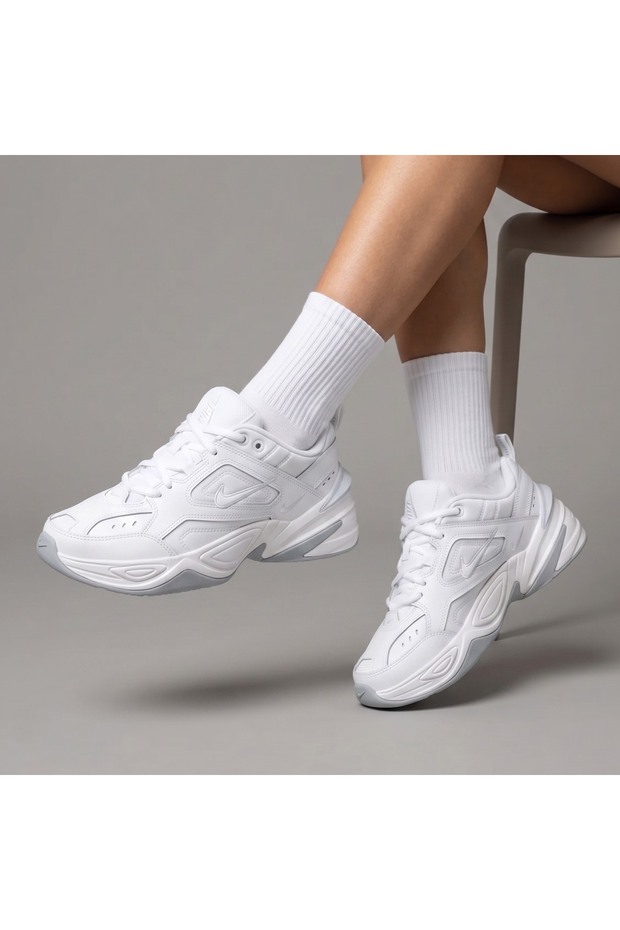 M2K Tekno Platinum White Sneaker Sportie (Narrow Fit)