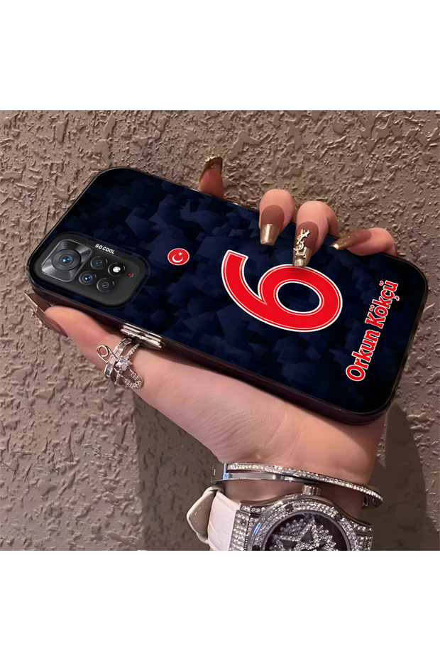 Silicone Edge Hard Back Phone Case Compatible with Redmi Note 11 Pro 4g Orkun Kökçü