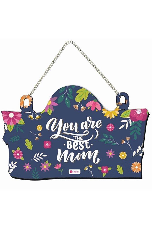 Happy Mother's Day Gift, Wall Hanging With Garden Filled With Love Print For Mom