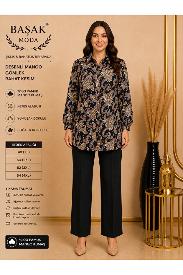 Plus Size Premium Mango Shirt