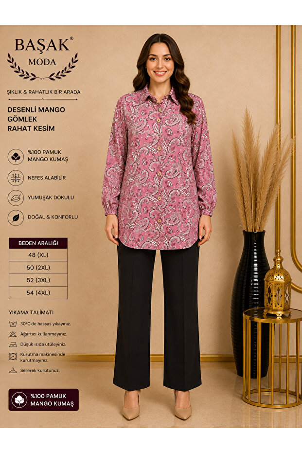 Plus Size Premium Mango Shirt