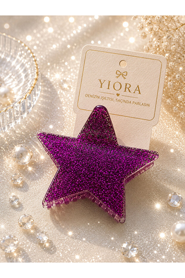 Women's Starfish Glittery Buckle