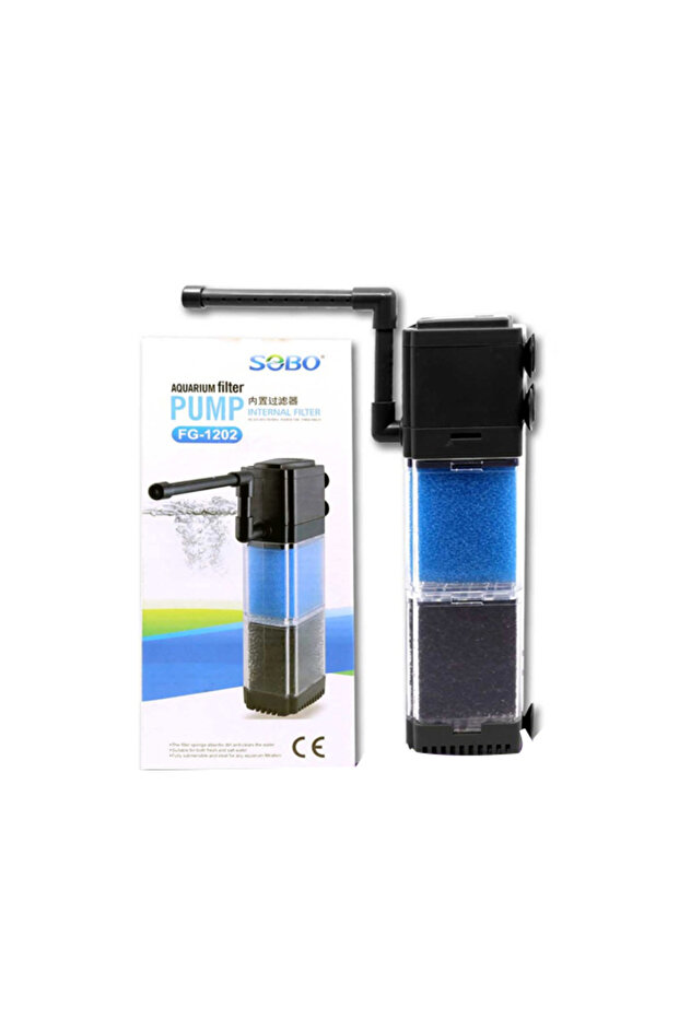 FG-1202 فلتر داخلي لحوض السمك 880 لتر/ساعة 12 وات