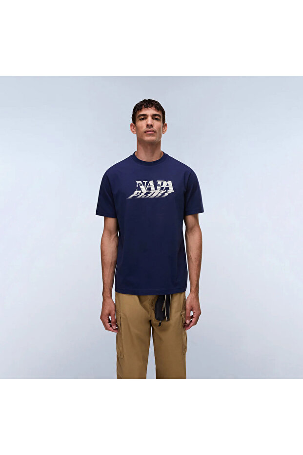 S-Lodestar Men's Navy Blue T-Shirt