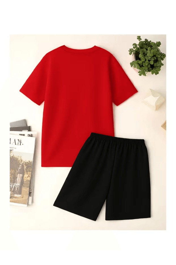 Brooklyn Lettered Shorts Set - 2