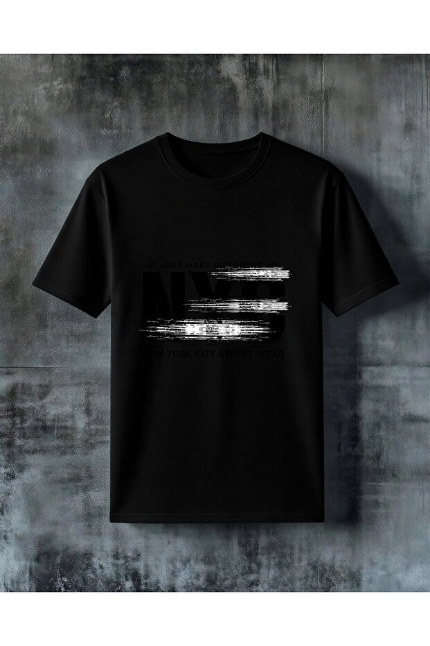 Just Make Different Nyc Printed Oversized T-Shirts