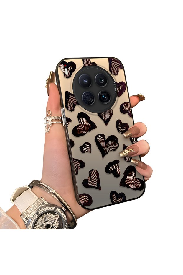 Tecno Camon 40 Premier Compatible Hard Acrylic Back Silicone Edge Lens Protection Case