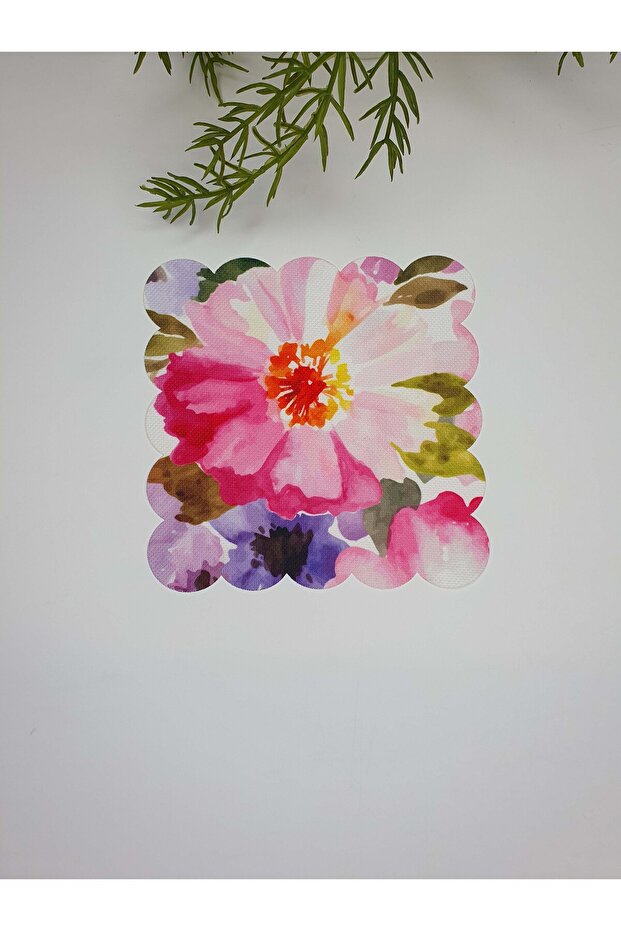 Pink Ahenk Floral Napkin 1 Piece