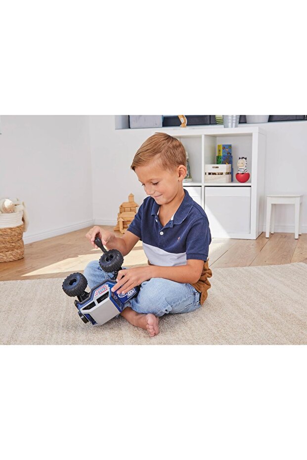1:20 Scale Monster Model Truck, Blue