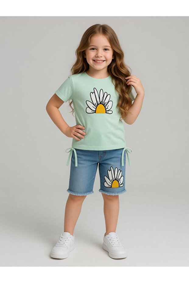 Daisy Printed Girls' Set