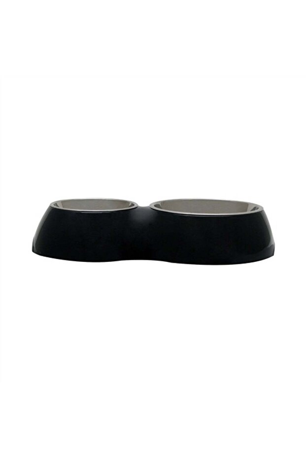 Dog Bowl Double Diner - Black
