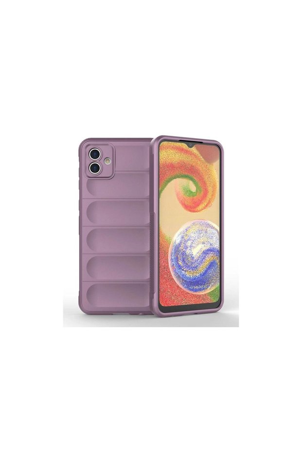 Samsung Galaxy A04E Case Optimum Silicone - Purple