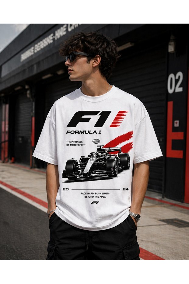 100% Cotton Oversize Unisex Printed T-Shirt
