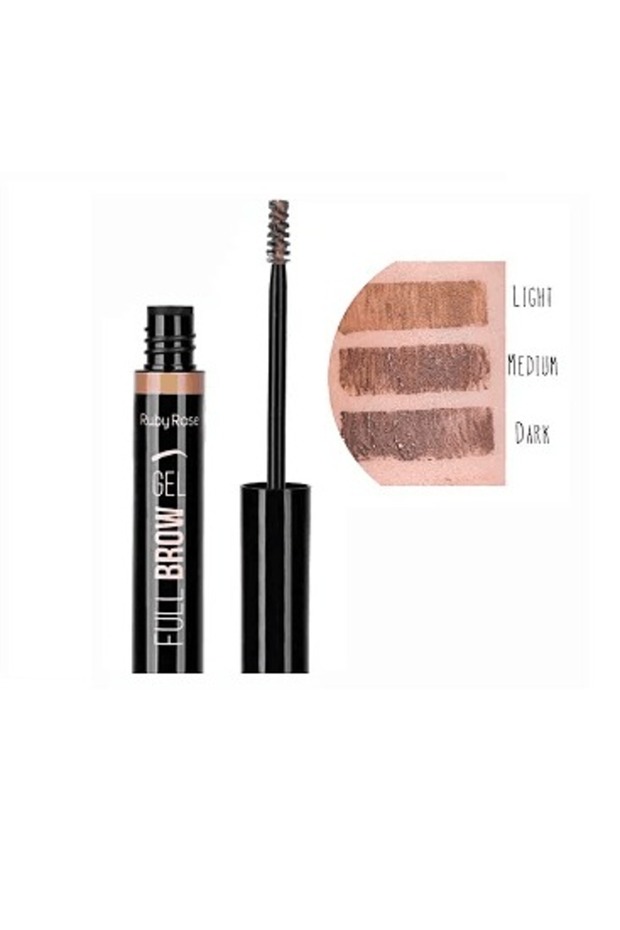 Set 3 Geluri Sprâncene Ruby Rose, Dark & Medium, Eyebrow Mascara, Styling - 2
