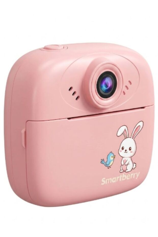 Kids Digital Print Camera, Type-C Charging Children’s Photo Printing Camera with Cute Tiger Design