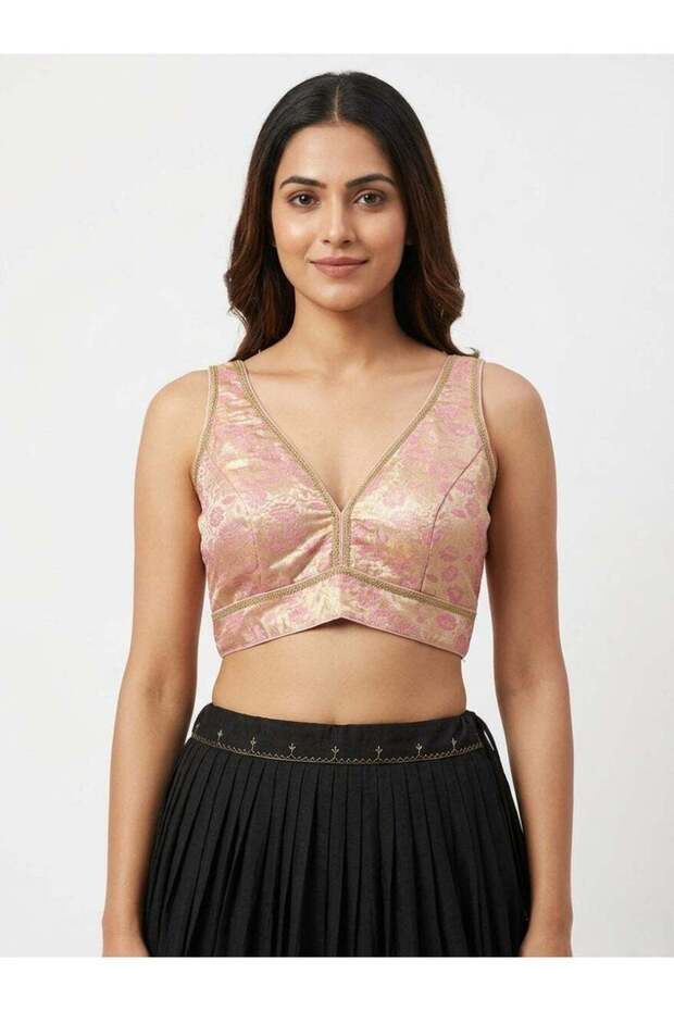 Nool Lotus Jacquard Blouse