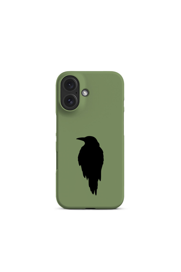 iPhone 17 Compatible Crow Design Phone Case