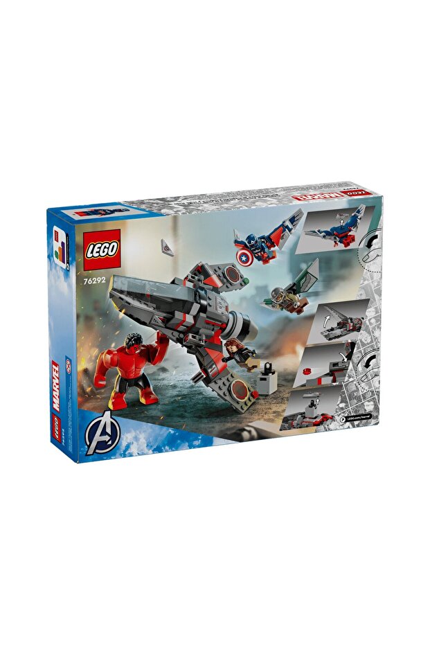 76292 Marvel Captain America VS Red Hulk