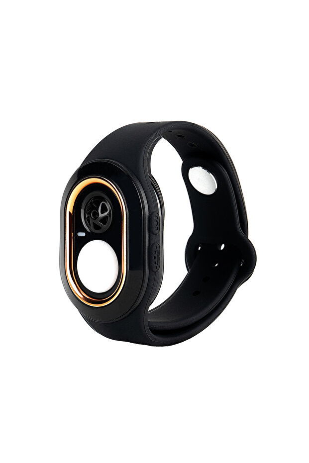 Portable Mosquito Repellent Bracelet with Yellow Light, USB Rechargeable Anti Mosquito Wristband