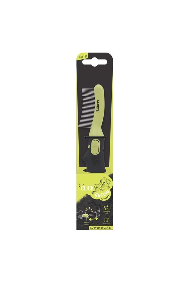 Click and Groom Curved Comb (S)