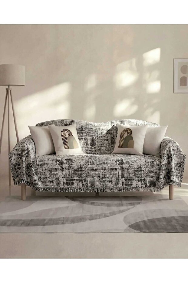 Modern Patterned Sofa Cover 180X300 cm Armrest Cover Sofa Bed and Sofa Cover