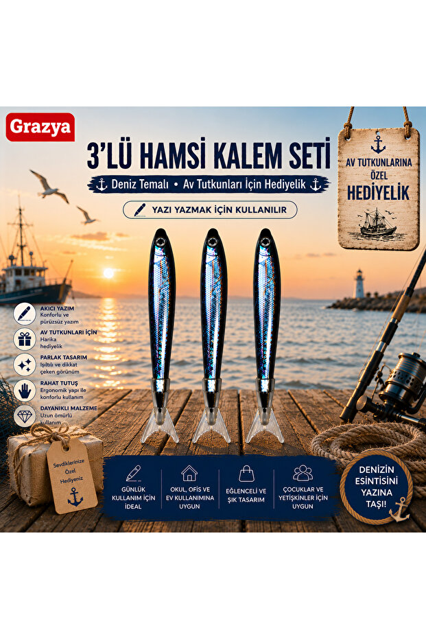HAMSİ KALEM 3 ‘LU SET