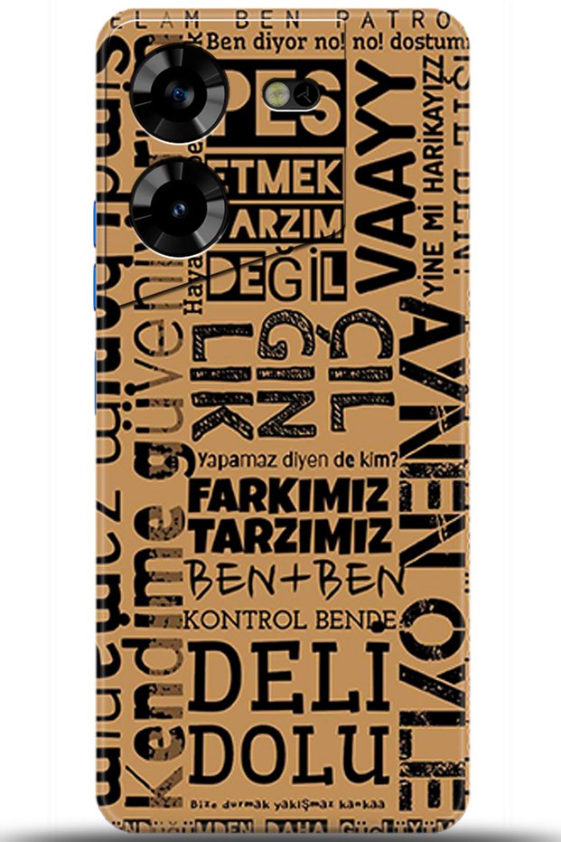 Pova 5 Case Hd Printed Case - They Can'T Bring Me down 5588