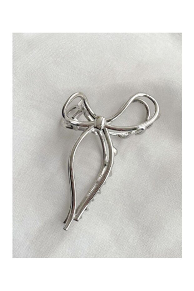 Women's Large Size Metal Bow Clasp Buckle
