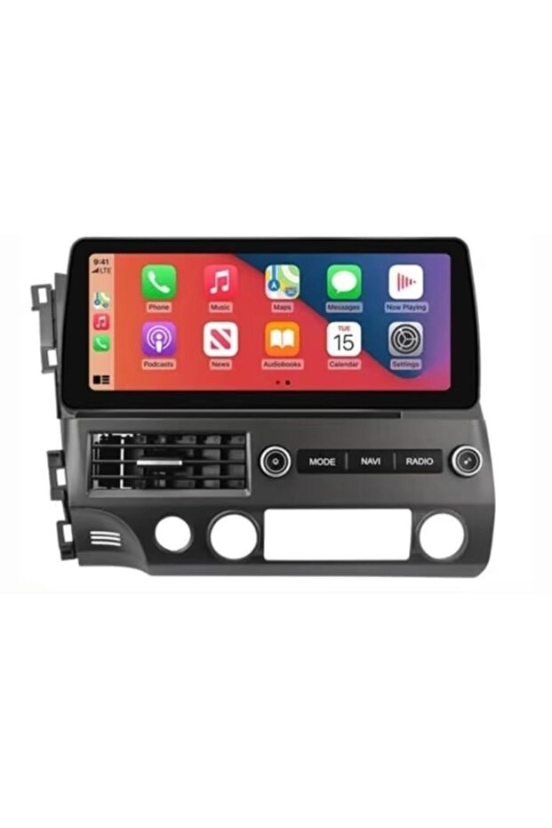 Android Car Stereo 12.3 Inch 2+32 For Honda Civic 2006-2011 IPS.QLED Touch Screen with AHD Camera Included