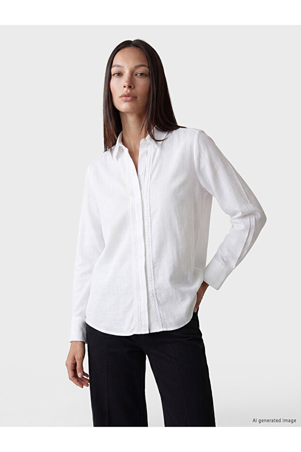 Nevavm Embroidered Women's Shirt Tunic with a Difference