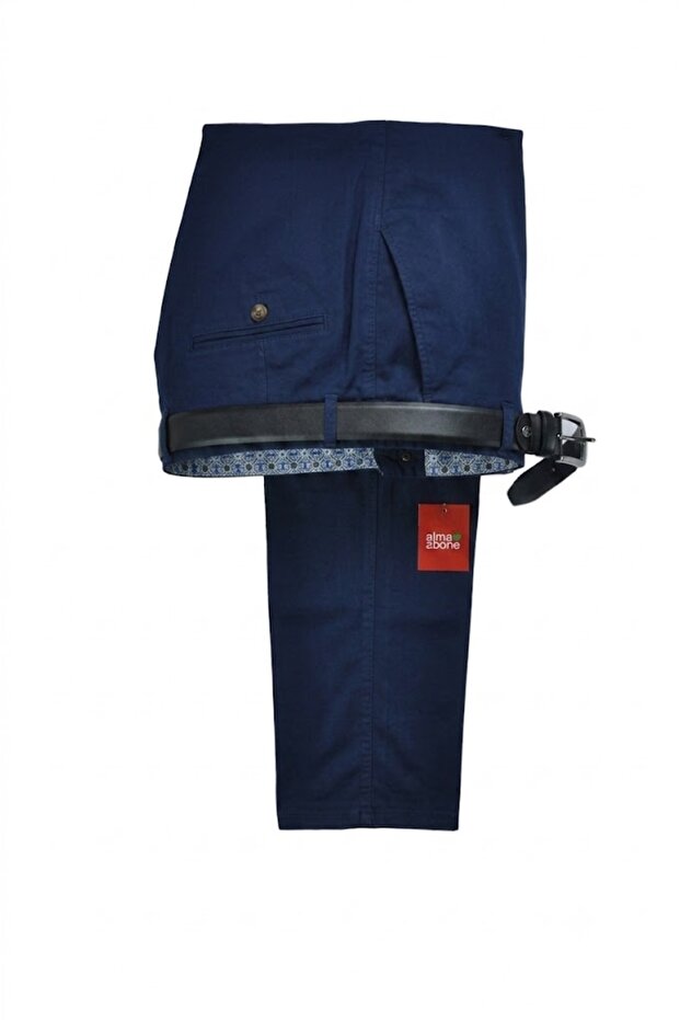 Plus Size Men's Classic Lycra Linen Pants