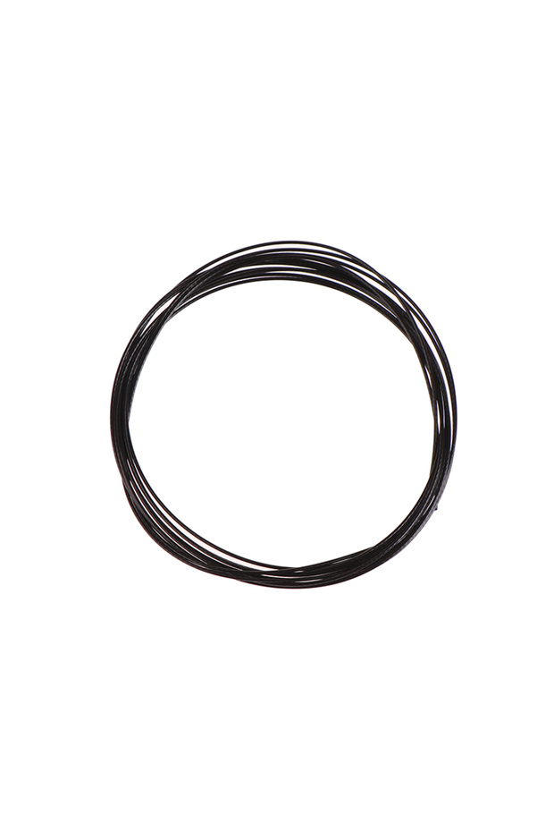 Black 2pcs 100cm Atop Wire Rope Shoe Rope Turnbuckle Repair Part Steel Wire Rope Firm Shoe Rope Acce